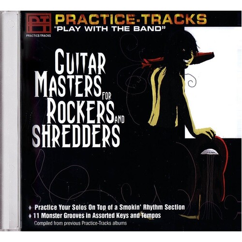 Guitar Masters For Rockers and Shredders CD 