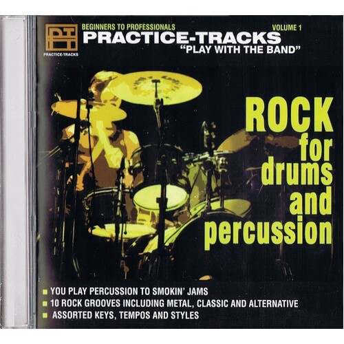 Rock For Drums and Percussion CDrom 