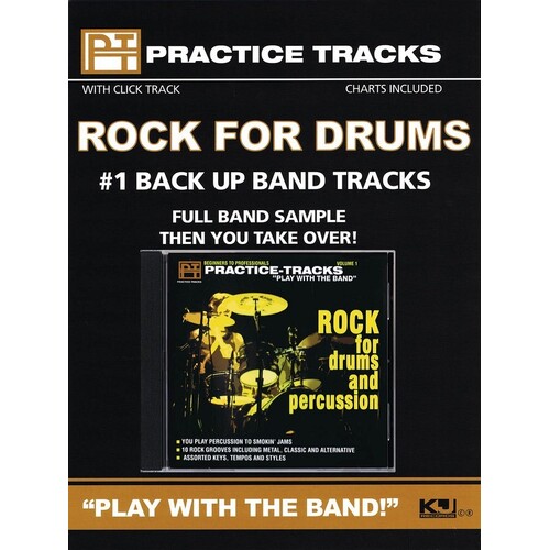 Rock For Drums and Percussion CDrom 9 x 12 