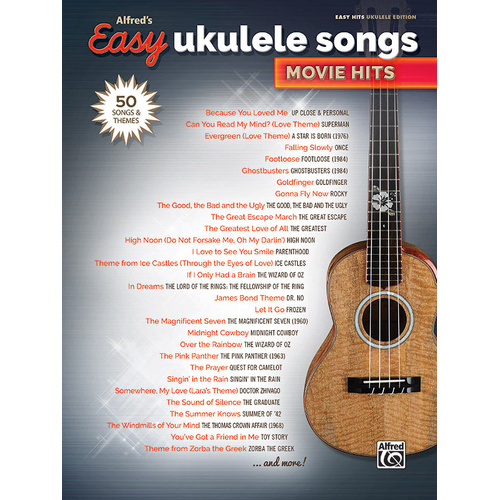 Alfred's Easy Ukulele Songs: Movie Hits Sheet Music