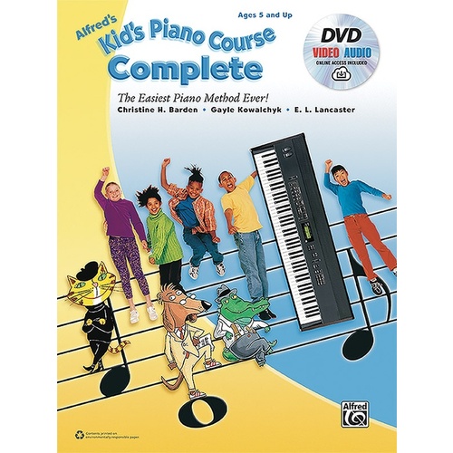 Alfred's Kid's Piano Course Complete Book/DVD/Oa