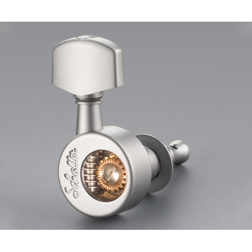 Schaller Machine Heads 3/3-DaVinci SatinChrome