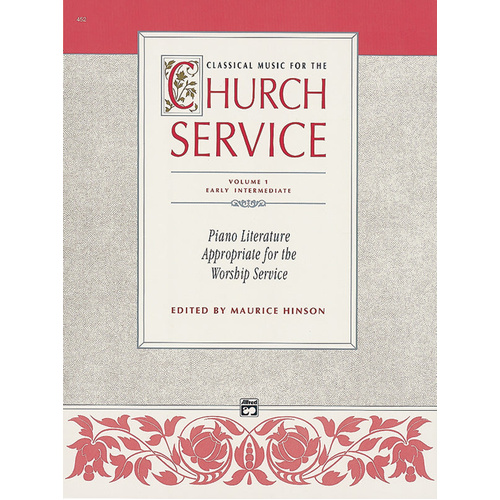 Classical Music for the Church Service Volume 1 - Piano Sheet Music