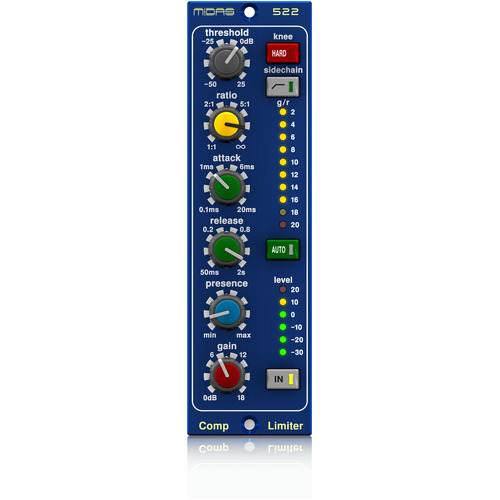 Midas 500 Series Compressor Limiter 522