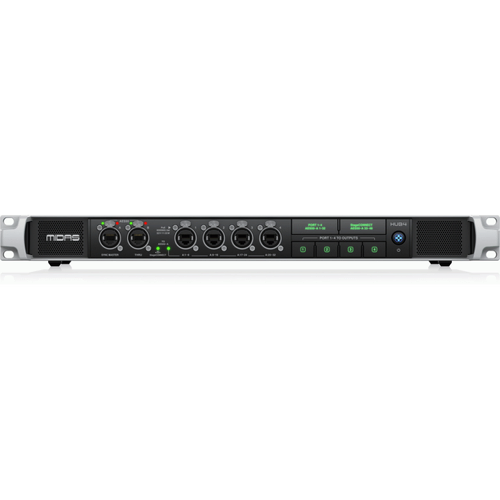 Midas HUB4 Monitor System Hub with 4 PoE Ports, AES50 In/Through, StageCONNECT, 16-Channel Analogue Out