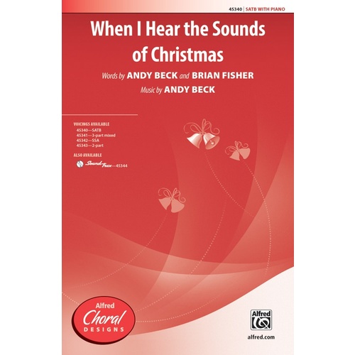 When I Hear the Sounds of Christmas SATB Choral Sheet Music