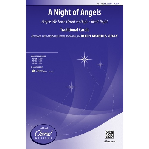 A Night of Angels Choral Sheet Music for 3 Part Treble/SSA