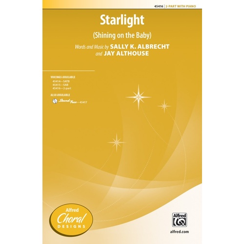 Starlight SA Choral Sheet Music