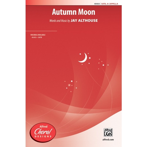 Autumn Moon SATB Choral Sheet Music