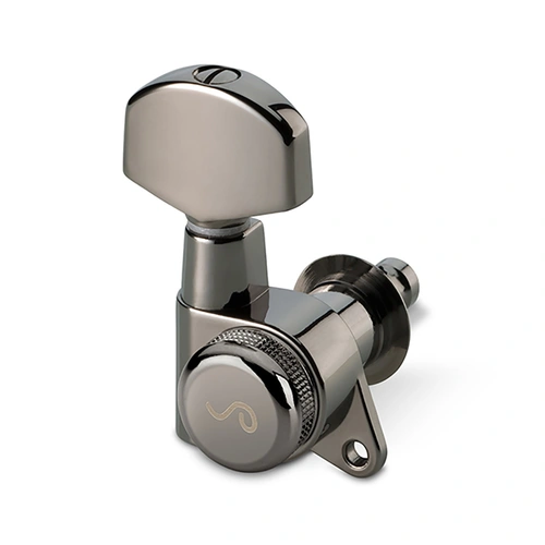 Schaller M6-135 Rearlocking Machine Heads 3/3 - Ruthenium
