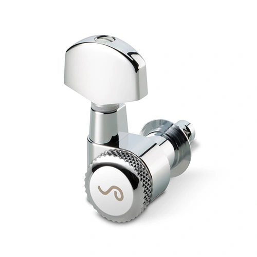 Schaller M6-PIN Rearlocking Machines 6-in-Line Chrome Pin Tuner