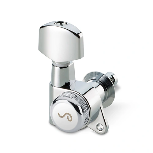 Schaller M6-135 Rearlocking Machine Heads 6-in-Line Chrome