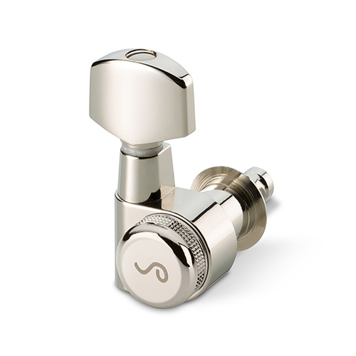 Schaller M6-PIN Rearlocking Machine Heads 6-in-Line Nickel Pin