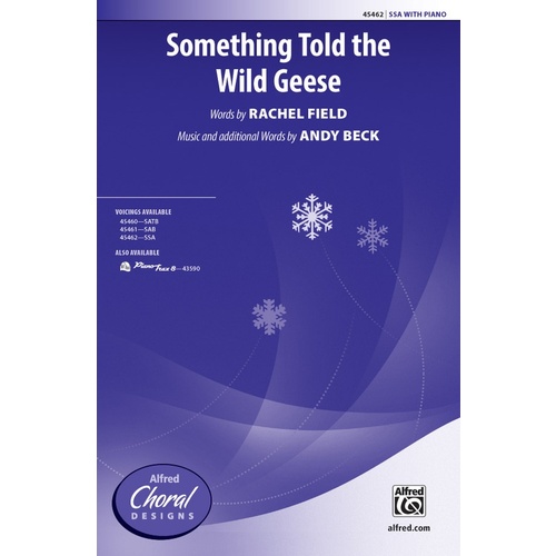 Something Told the Wild Geese SSA Choral Sheet Music