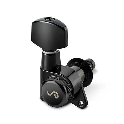 Schaller M6-135 Rearlocking Machines 6-in-Line Black