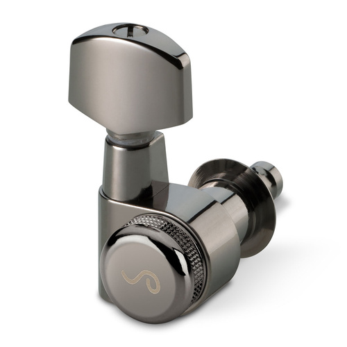 Schaller M6-PIN Rearlocking Machine Heads 6-in-Line Ruthenium