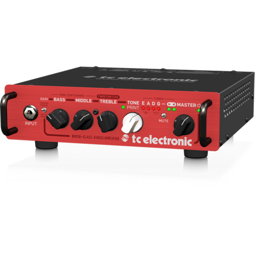 TC Electronic BH250 250 Watt Micro Bass Head Amplifier