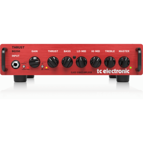 TC Electronic BQ250 Portable 250 Watt Bass Head with Mosfet Preamp and Thrust Compressor