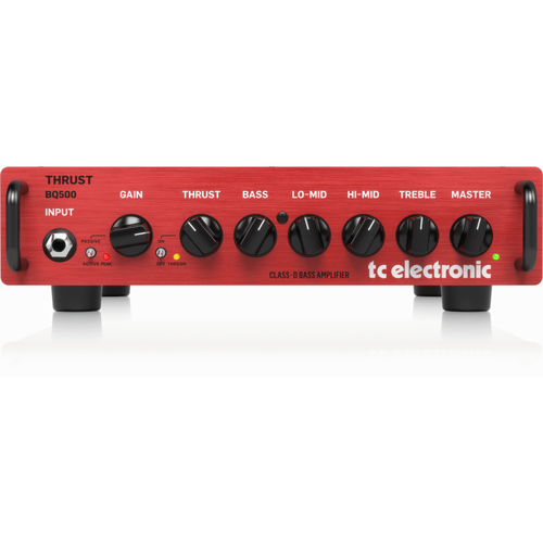 TC Electronic BQ500 500 Watt Portable Bass Head with Mosfet Preamp and Thrust Compressor