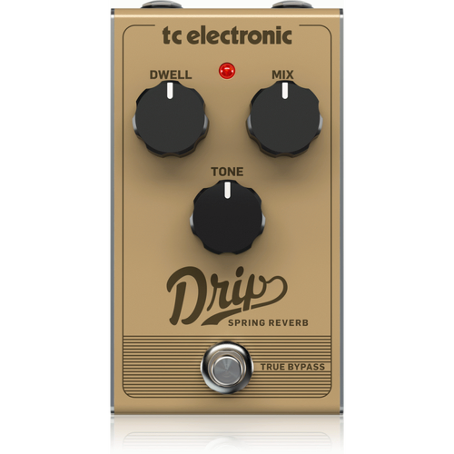 TC Electronic Drip Spring Reverb with Adjustable Dwell, Mix and Tone