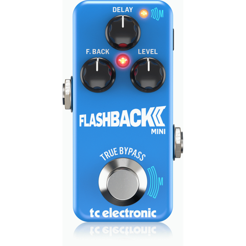 TC Electronic Flashback 2 Mini Delay Pedal with MASH Footswitch and Tape/Analog Algorithms