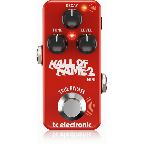 TC Electronic Hall of Fame 2 Mini Reverb Pedal with MASH Footswitch and Shimmer Algorithm