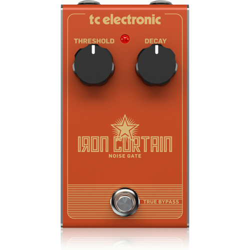 TC Electronic Iron Curtain Noise Gate - Ultra Fast 2-Knob Interface