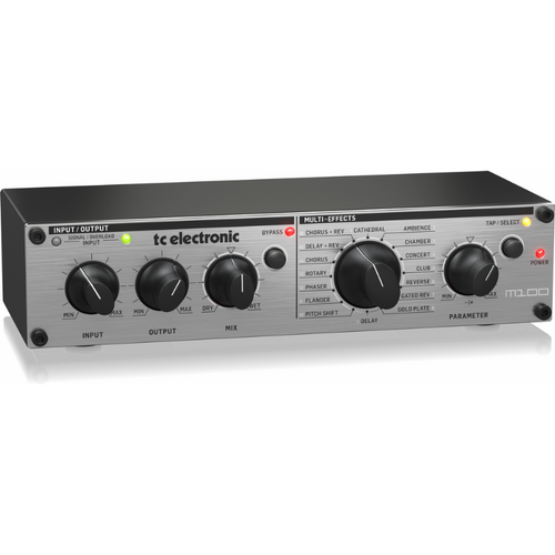 TC Electronic M100 Stereo Multi-Effects Processor with Reverbs and Effects