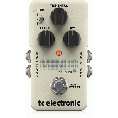 TC Electronic Mimic Doubler Guitar Pedal with 3 Tracks