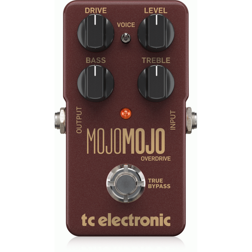 TC Electronic MojoMojo Overdrive Pedal with Extra Headroom and Voicing Switch