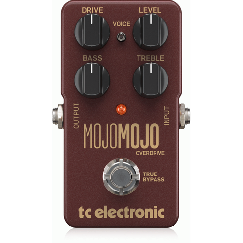 TC Electronic MojoMojo Overdrive Pedal with Extra Headroom and Voicing Switch