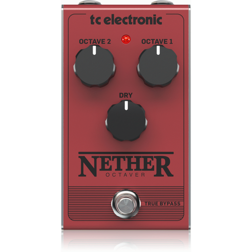 TC Electronic Nether Octaver Analog Octave Pedal - 1 or 2 Octaves Below Original