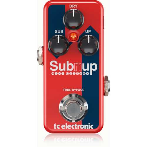 TC Electronic Sub 'N' Up Mini Octaver with Polyphonic Engine and TonePrint Technology