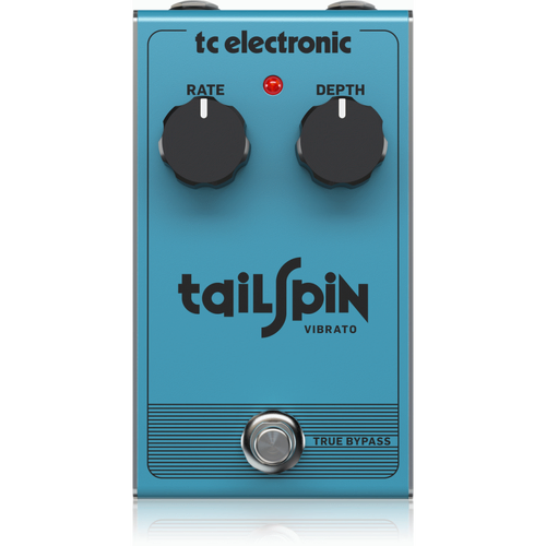 TC Electronic Tailspin Vibrato - Classic True Pitch Vibrato with All-Analog Bucket-Brigade Design