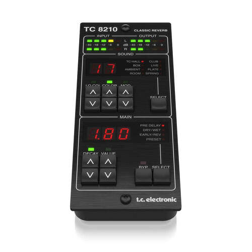 TC8210-DT Classic TC Electronic Mixing Reverb Plug-In with Hardware Controller
