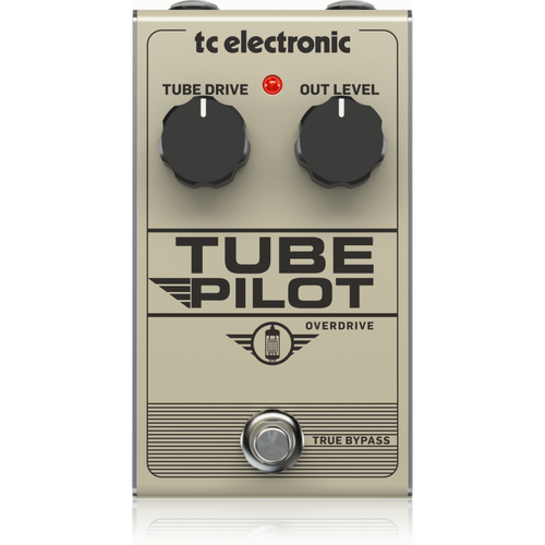 TC Electronic Tube Pilot Overdrive Pedal with 12AX7 Tube