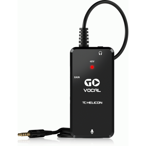 TC Helicon Go Vocal Microphone Preamp for Mobile Devices