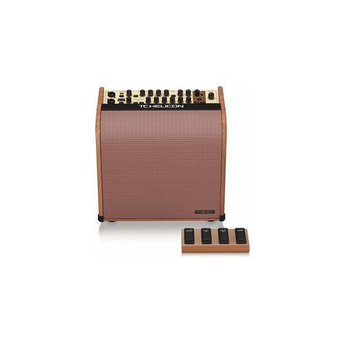 TC Helicon Harmony V60 Acoustic Amplifier 60W 2-Channel with Vocal Processing, Looper, Tannoy Speaker, Footswitch