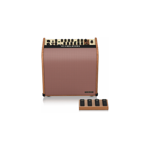 TC Helicon Harmony V60 60W Acoustic Amplifier with Vocal Processing, Looper, Dual Concentric Speaker and Footswitch