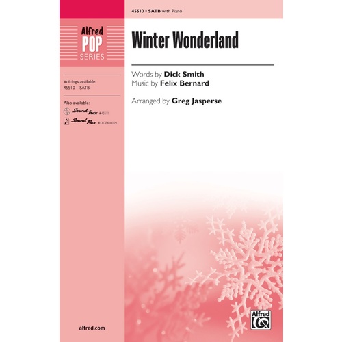 Winter Wonderland SATB Choral Sheet Music