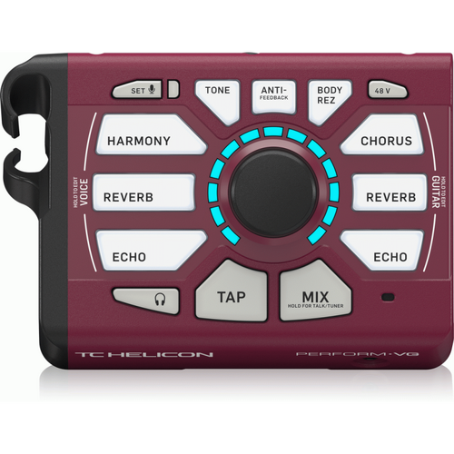 TC Helicon Perform-VG Burgundy Vocal Processor