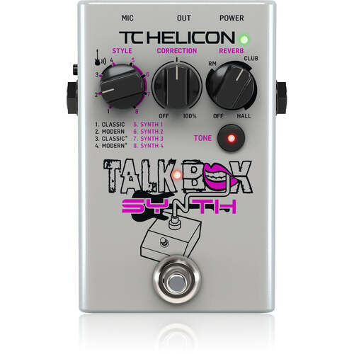 TC Helicon Talkbox Synth Guitar Talkbox Effects Pedal