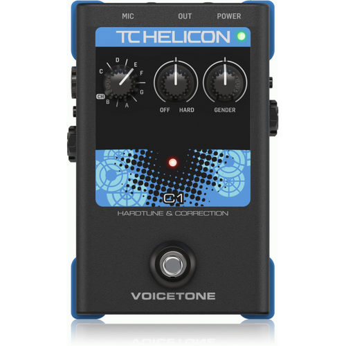 TC Helicon VoiceTone C1 Pitch Correction Stompbox