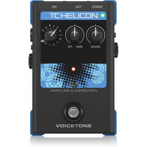 TC Helicon VoiceTone C1 Pitch Correction Stompbox