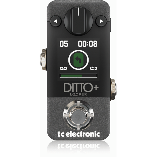 TC Electronic Ditto Plus Looper Pedal - 60-Minute Multi-session