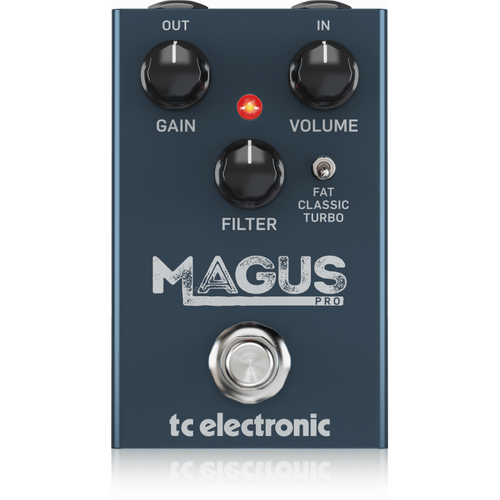 TC Electronic Magus Pro Distortion Pedal - Organic Tube-Like Distortion with Tight Bottom-End and Natural Sag