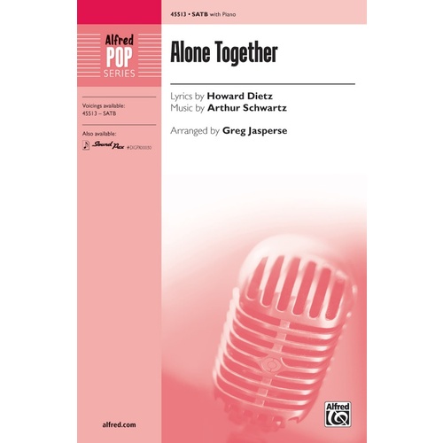 Alone Together SATB Choral Sheet Music