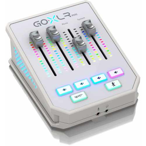 TC Helicon GOXLR Mini White Online Broadcast Mixer