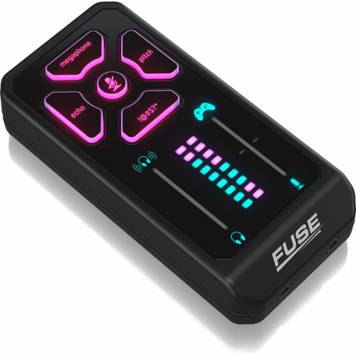 TC Helicon Fuse Headset Mic Enhancer and Vocal FX for Gaming Consoles, Android, iOS, PC and Mac