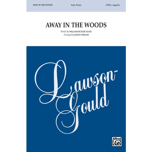 Away in the Woods SATB Choral Sheet Music for Upper Level Choirs